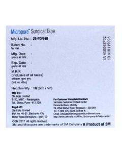 MICROPORE 2 INCH 1530S-2 SHORT ROLL (6S)