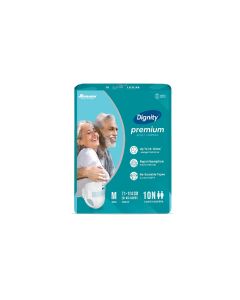 DIGNITY PREMIUM ADULT DIAPER MEDIUM 10S