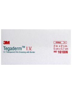 1610 TEGADERM I.V. TRANS FILM DRESS WITH BORDE