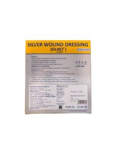 DYNA SILVER WOUND DRESSING (SILNET) 10CM X 10CM