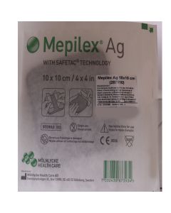 MEPILEX AG 10X10 CM