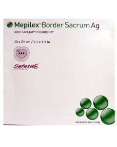 MEPILEX BORDER SACRUM AG 23X23 CM