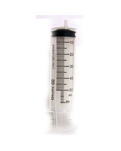 SYRINGE 50ML LUER LOCK WITHOUT NEEDLE