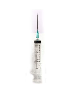 SYRINGE 10ML WITH NEEDLE 21G X 1.5IN