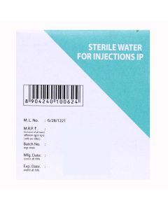 STERILE WATER FOR INJECTIONS IP 5 ML