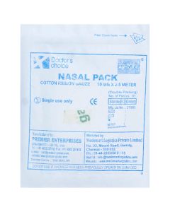 DC NASALPAC  10MM X 2.5MTR DP STERILE