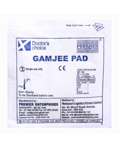 DC GAMJEE PAD 25X10 -R/STERILE
