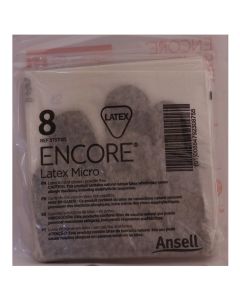 ENCORE LATEX MICRO GLOVES 8.0 POWDER FREE
