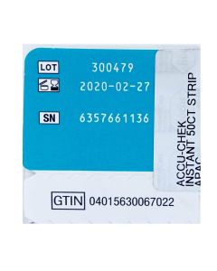 ACCU-CHECK INSTANT 50S STRIPS