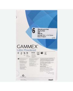GAMMEX  6.0  LATEX POWDEREDGLOVES