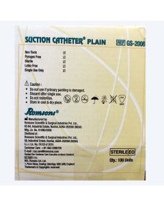 SUCTION CATHETERS PLAIN 10 FG GS-2006