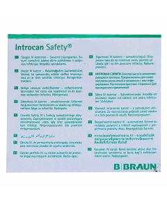 B BRAUN INTROCAN 24G