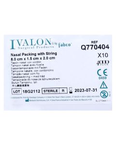 IVALON NASAL PACK W / AIRWAY 8