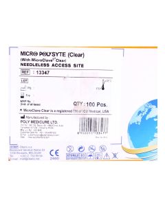 POLYMED 13347 MICROPOLYSITE(CLEAR)
