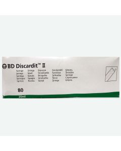 BD DISCARDIT II 20ML SYRINGE WITH NEEDLE (300330)