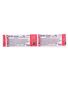 328457 BD ULTRA-FINE NEEDLE U-40 INSU SYR 31G 6MM
