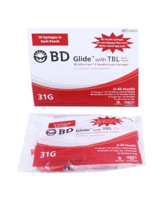 328502 BD U-40 INSULIN SYR 31G  0.25MM*8 MM 1ML NE