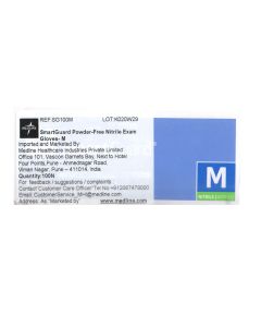SMARTGUARD NITRILE GLOVES MEDIUM