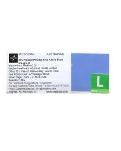 SMARTGUARD NITRILE GLOVES LARGE