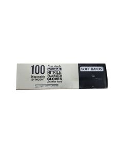 NITRILE EXAMINATION GLOVES NON-STERILE MEDIUM