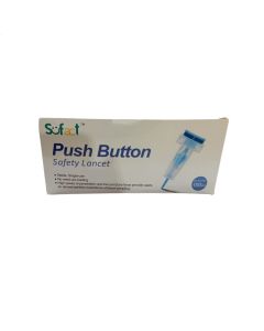 PUSH BUTTON SAFETY LANCET