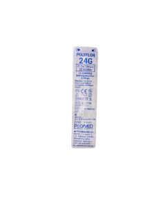 POLYFLON IV CANNULA 24G 10008