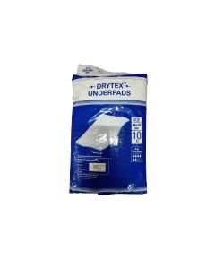 DRYTEX UNDERPADS 60X90 CM 10NOS