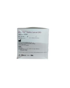 SAFETY LANCET KRIVIDA 28G 100S